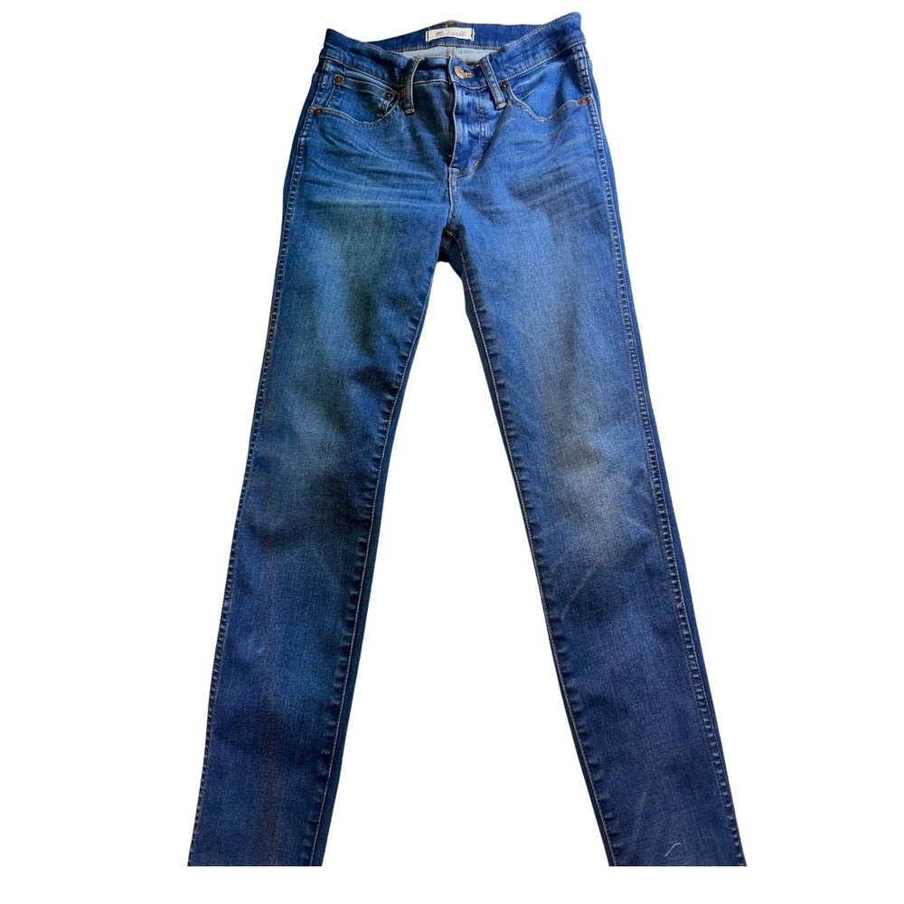 Madewell High Rise Skinny Jeans‎ Dark Wash Denim Womens Size 26